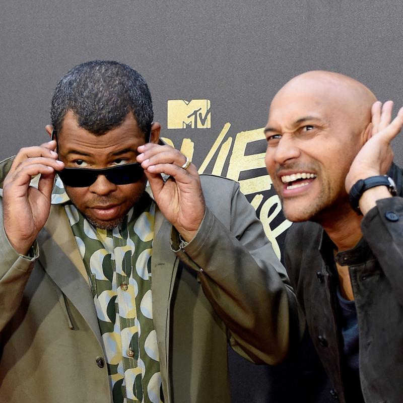 Entertainers Jordan Peele and Keegan-Michael Key