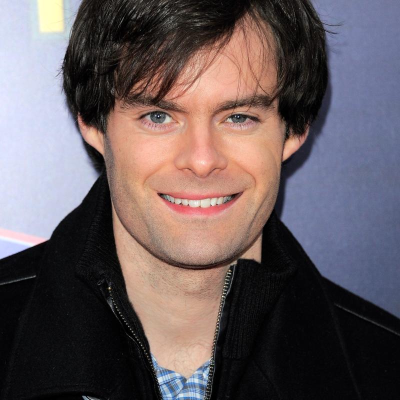 Comedian Bill Hader poses for a photo during the "The Adventures of TinTin" New York premiere